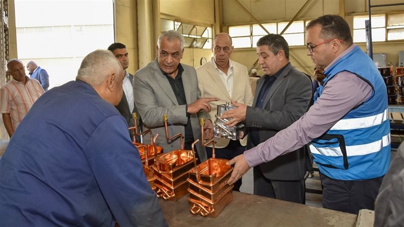 زيارة وزير الإنتاج