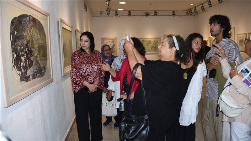 افتتاح معرضي رحلة