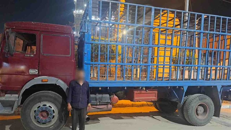 ضبط مندوب توزيع غاز