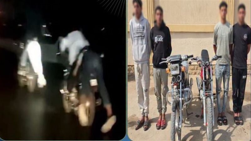 ضبط 4 أشخاص بالمنوفية