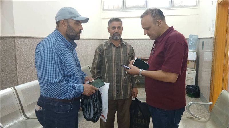 جولة مفاجئة لعيادة