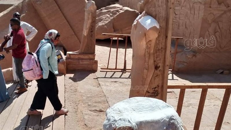 معبد ابوسمبل فى اسوان