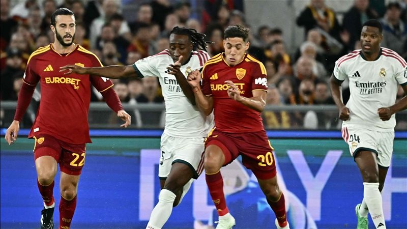  ريال مدريد وروما