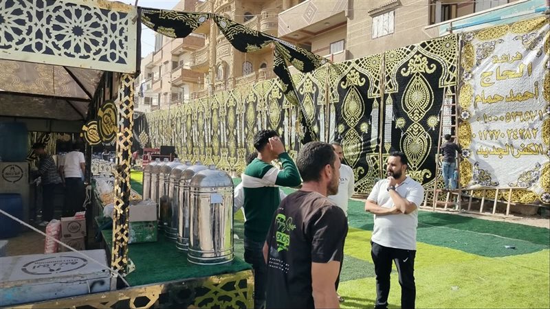 سرادق عزاء في الدقهلية