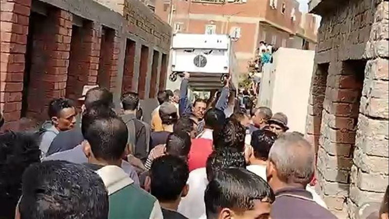 جنازة شهيد لقمة العيش