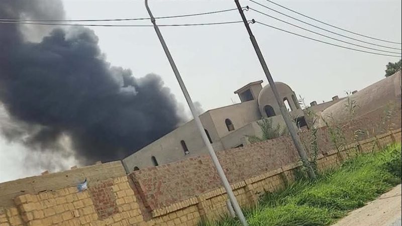 حريق العبور القليوبية