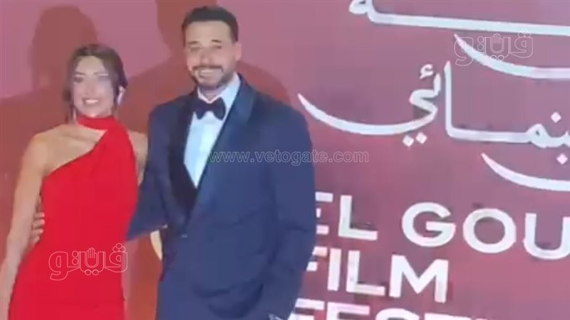 أحمد السعدني وزوجته