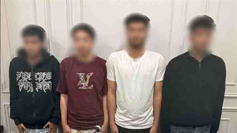 ضبط 4 متهمين بالتعدي