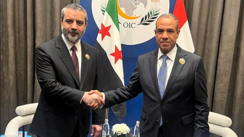 وزير الخارجية ونظيرة