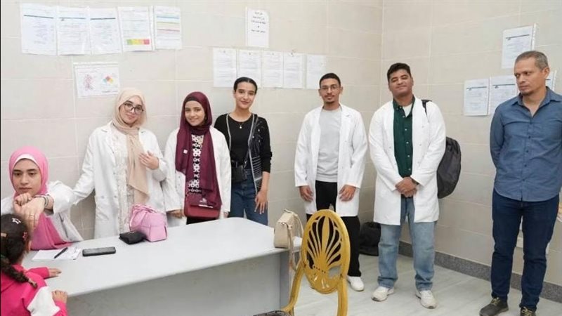 القافلة الطبية بأسيوط،