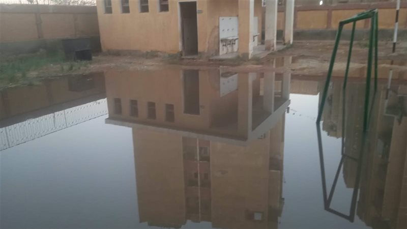 كسر ماسورة صرف صحي