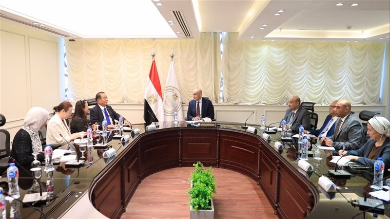 اجتماع الوزير محمد