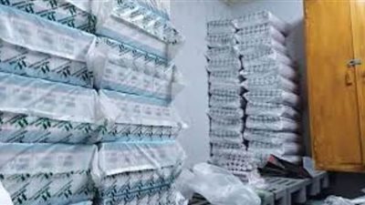 ضبط صاحبة مصنع لتصنيعها 50 ألف كمامة غير مطابقة للمواصفات بأبو النمرس