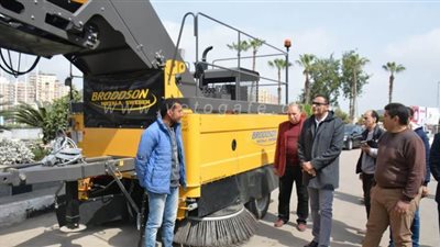 دعم منظومة النظافة بالدقهلية بمكنسيات جديدة | صور