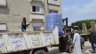 توفير 8 أطنان كلور لتطهير وتعقيم مراكز ومدن كفرالشيخ لمواجهة كورونا