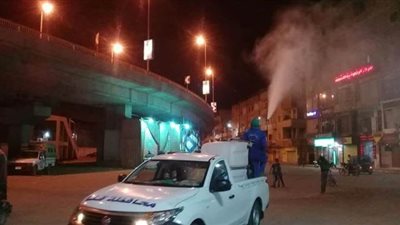 تطهير وتعقيم ماكينات الصراف الآلي بقرى مركز قوص في قنا |صور