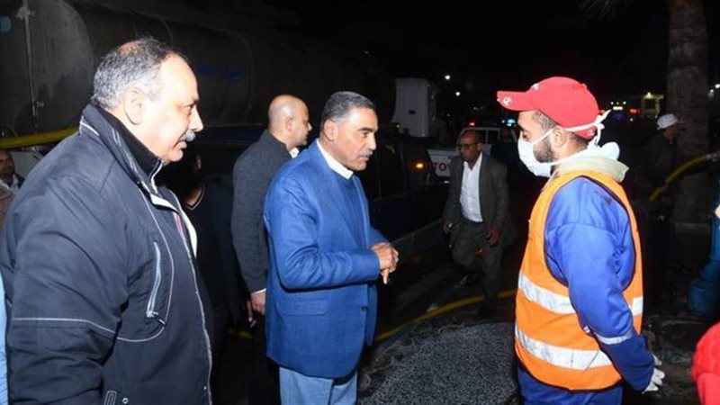 محافظ مطروح يتفقد