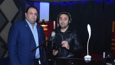 مجد القاسم ينتهى من تسجيل أغنية 