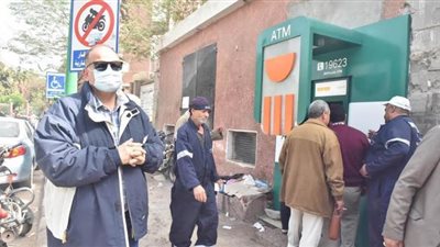 حملة لتطهير مستشفى الحميات وماكينات الصرف الآلي 