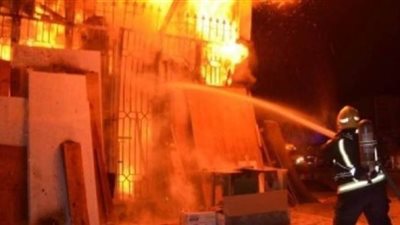 إصابة 4 أشخاص فى حريق شقة سكنية بالشرقية