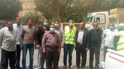 تطهير وتعقيم الوحدات والمباني الصحية في قنا | صور