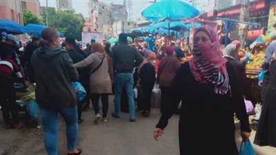 إقبال المواطنين على الأسواق في الإسكندرية ووكيل التموين: 