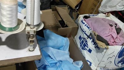 ضبط 5 آلاف كمامة في حملة بالدقهلية