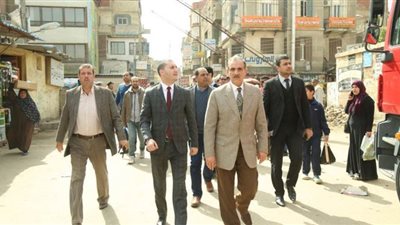 محافظ كفر الشيخ يتفقد أعمال الرش والتطهير بالأكمنة والشوارع وماكينات الصرف | صور