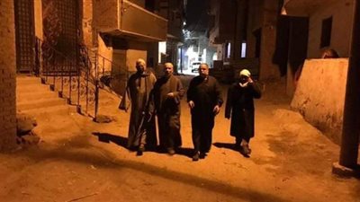 لجان شعبية من أهالي قرية محمد صلاح لمواجهة كورونا