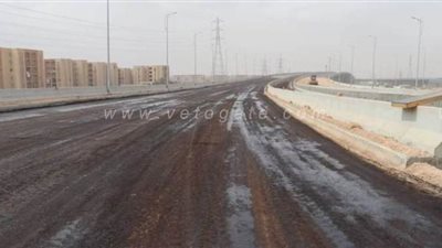 مشروعات الطرق بأكتوبر تتحدى فيروس كورونا| صور