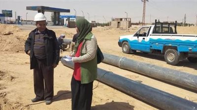 إحلال وتجديد خط مياه قرية الشيخ مسعود بالعدوة بتكلفة مليونين و750 ألف جنيه