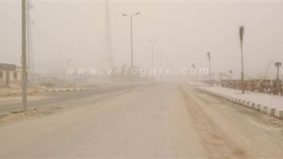 عاصفة ترابية شديدة تضرب الوادي الجديد.. والمحافظة تعلن الطوارئ | صور