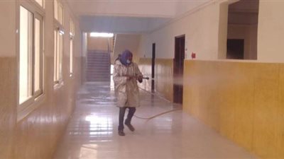 تطهير وتعقيم المصالح الحكومية برأس سدر بجنوب سيناء |صور