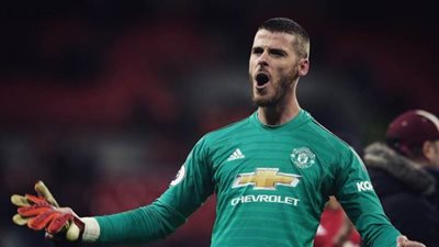 دي خيا يتبرع بـ 270 ألف جنيه إسترليني لإسبانيا لمواجهة فاجعة كورونا