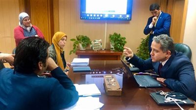 وزير السياحة والآثار يناقش تصميم موقع إليكتروني للمتحف المصري الكبير مع مايكروسوفت