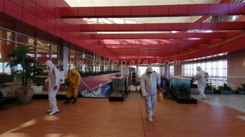 أعمال تعقيم وتطهير