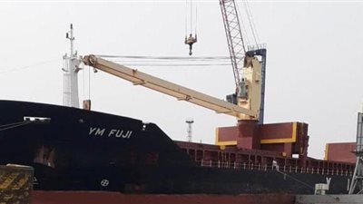 موانئ بورسعيد: شحن وتفريغ 6900 طن رخام و1400 طن حديد | صور