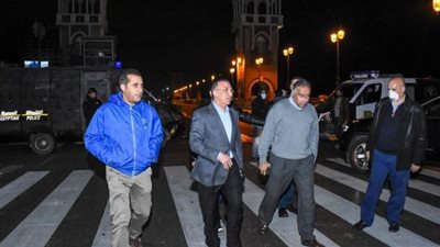 جولة ليلية لمحافظ الإسكندرية لمتابعة تنفيذ حظر التجوال | صور