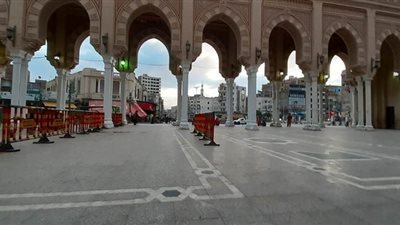 لأول مرة.. مسجد السيد البدوي في طنطا خال من المصلين | صور