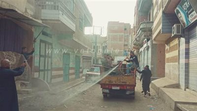 بالتعقيم والغلق ...إجراءات احترازية مشددة لمجابهة كورونا بميت غمر وقراها | صور