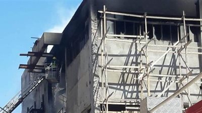 السيطرة على حريق فى شركة الملح والصودا بمنطقة محرم بك