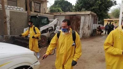 محلي ديرمواس يجري أعمال تطهير للأحياء لمنع انتشار فيروس كورونا | صور