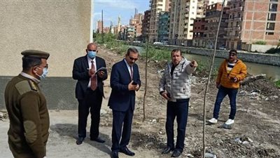 محافظ كفر الشيخ يتفقد أعمال تطهير حواجز ترعة ميت يزيد l صور
