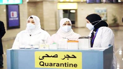 إجراءات الحجر الصحي بمطار القاهرة لمتابعة رحلات إجلاء المصريين