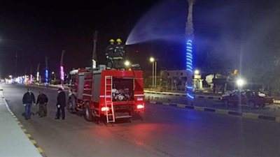 حملة لتعقيم وتطهير شوارع طور سيناء  | صور