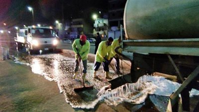 استمرار حملات تعقيم وتطهير شوارع دمنهور l صور