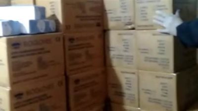 ضبط مخزن غير مرخص لأدوات التعقيم فى الإسكندرية
