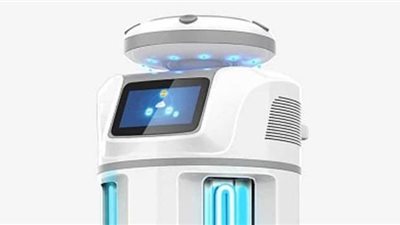 روبوت يحارب فيروس كورونا بالأشعة فوق البنفسجية