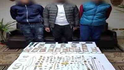 ضبط 3 عناصر إجرامية سرقوا 900 جرام ذهب من تاجر مصوغات ببورسعيد