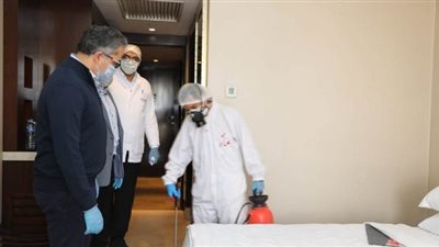 طريقة تعقيم وتطهير الفنادق السياحية للوقاية من فيروس كورونا| فيديو